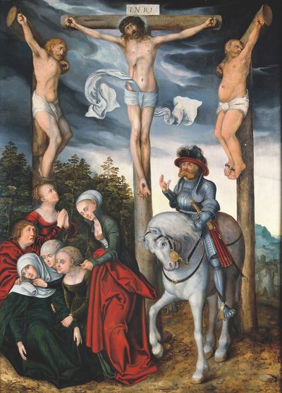 Kreuzigung von workshop of Lucas Cranach the Elder