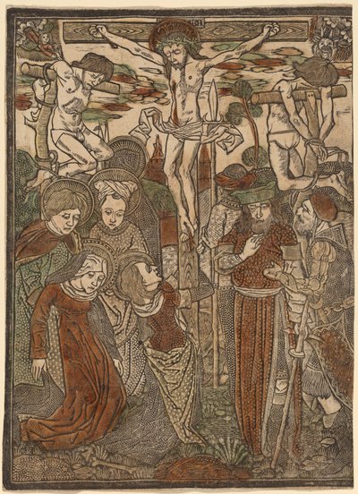 Die Kreuzigung von Workshop of Master of Jesus in Bethany