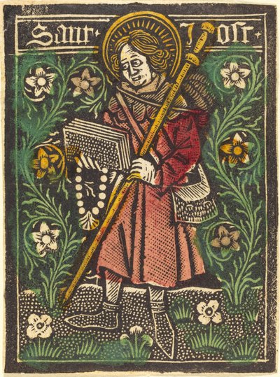 Heiliger Jost von Workshop of Master of the Aachen Madonna