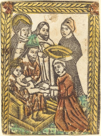 Die Beschneidung von Workshop of Master of the Borders with