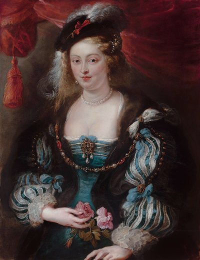 Porträt einer jungen Frau von Workshop of Peter Paul Rubens