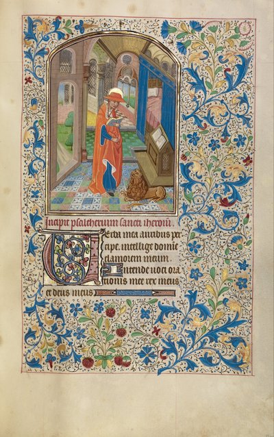 Heiliger Hieronymus von Workshop of Willem Vrelant