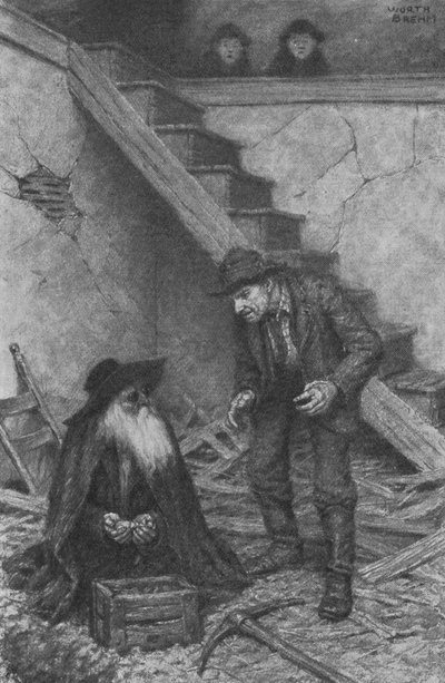 "Kumpel, hier sind Tausende von Dollar," sagte Injun Joe von Worth Brehm