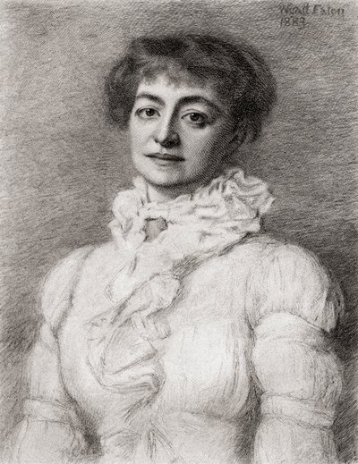 Helena Modjeska, aus The Century Illustrated Monthly Magazine, veröffentlicht 1884 von Wyatt Eaton