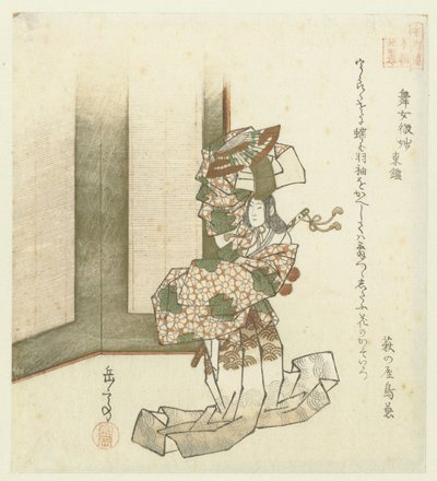 Vierundzwanzig japanische Beispiele kindlicher Pietät für den Honchôren von Yashima Gakutei