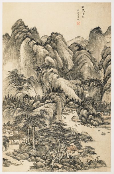Reine Versammlung im Frühling, aus einem Album mit 12 Blättern von Yongxi Jin