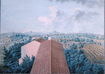 Blick auf M. Reverdits Garten vom Belvedere bei Toulon von Zacharie Felix Doument