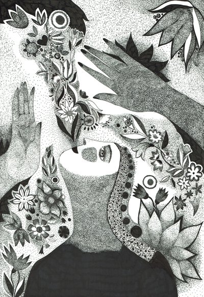 Seelenblumen, 2019 von Sabina Nedelcheva Williams