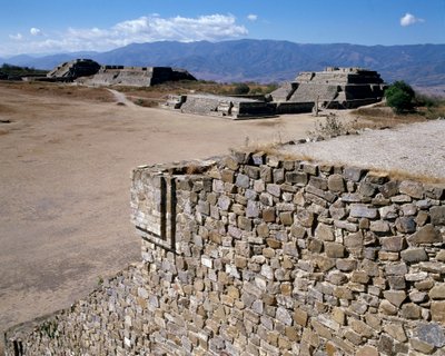 Ansicht des Systems IV (500 v. Chr. - 850 n. Chr.) von Zapotec Zapotec