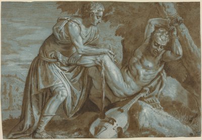 Apollo und Marsyas, ca. 1600 von Zenon Veronese