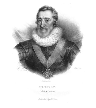 König Heinrich IV. von Frankreich, um 1820er von Zephirin Felix Jean Marius Belliard