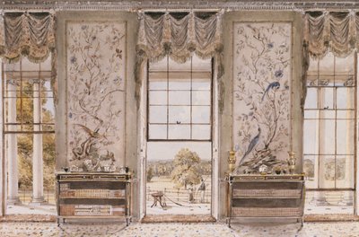 Ein orientalisches Interieur von . .