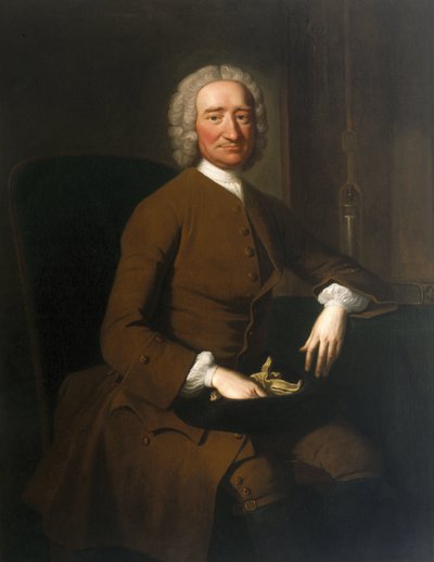 George Graham, Uhrmacher und Instrumentenbauer, ca. 1740er Jahre von Ferdinand Georg Waldmuller