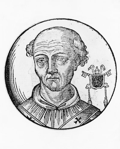 Porträt von Johannes XII. (Octavianus von Tusculum, ca. 937-964) von William Walcutt