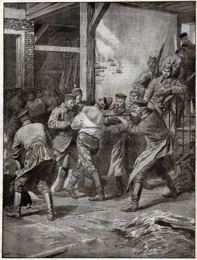 Russische Gefangene während des Ersten Weltkriegs von Ferdinand Georg Waldmuller