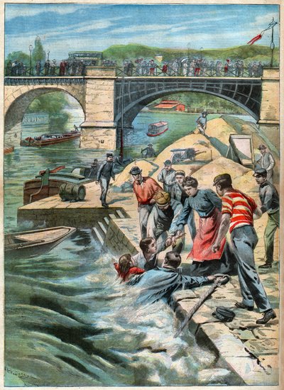 Rettung auf der Seine von John Pardon