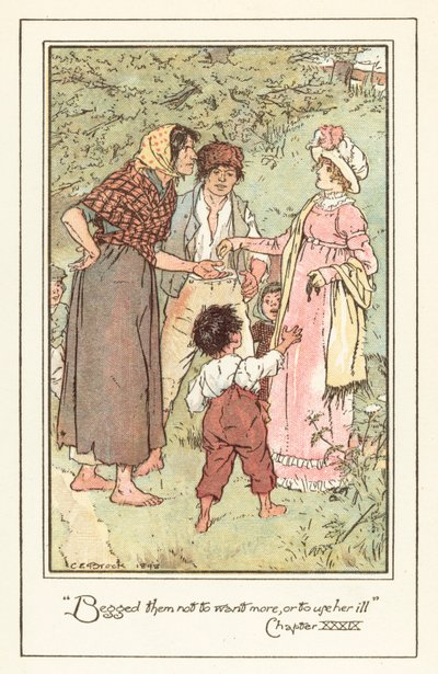 Illustration zu Jane Austens Emma von after Charles Edmund Brock