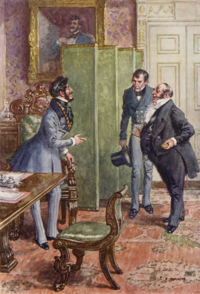 Illustration für Martin Chuzzlewit von after Charles Edmund Brock