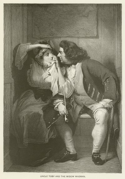 Onkel Toby und die Witwe Wadman von after Charles Robert Leslie