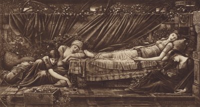 Dornröschen von after Edward Coley Burne Jones