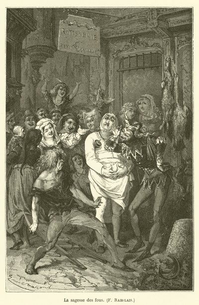 Die Weisheit der Narren von after Emile Antoine Bayard