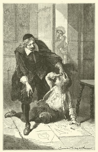 Die Kindheit von Blaise Pascal von after Emile Antoine Bayard