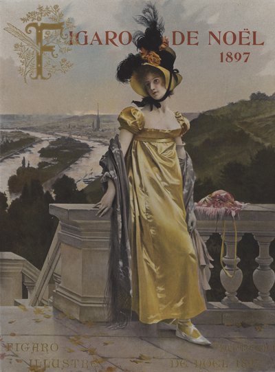 Wird er kommen? Titelblatt von Le Figaro Illustré, Dezember 1897 von after Francois Flameng