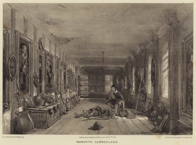 Naworth, Cumberland von after George Cattermole