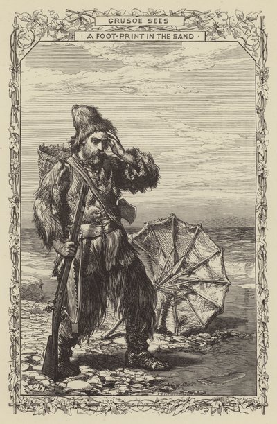 Robinson Crusoe von after George Housman Thomas