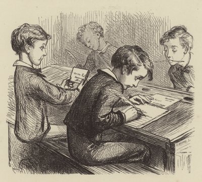 Der Brief nach Hause von after George Housman Thomas