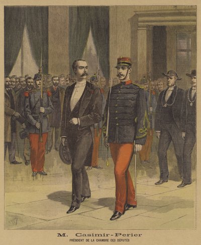 Jean Casimir-Perier, Präsident der französischen Abgeordnetenkammer von after Henri Meyer