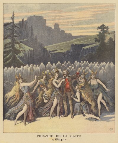 Rip, Operette im Théâtre de la Gaîté von after Henri Meyer