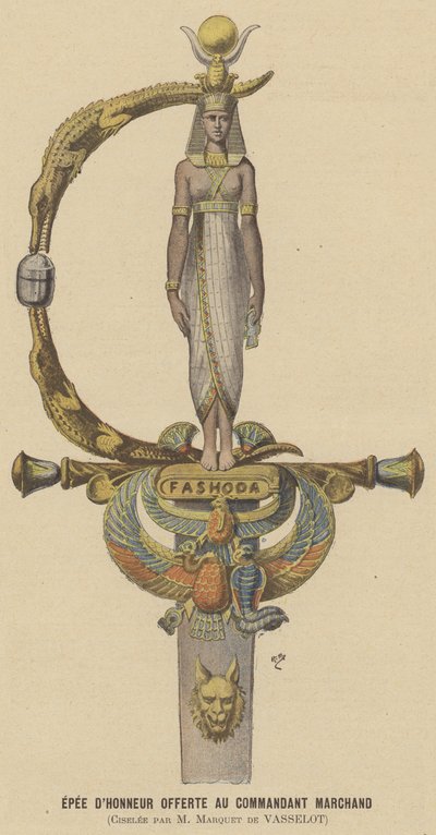 Ehrenschwert an Major Jean-Baptiste Marchand verliehen von after Henri Meyer