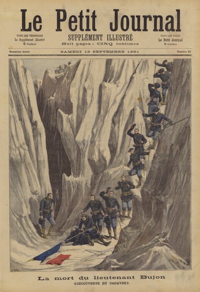 Der Tod von Leutnant Bujon von after Henri Meyer