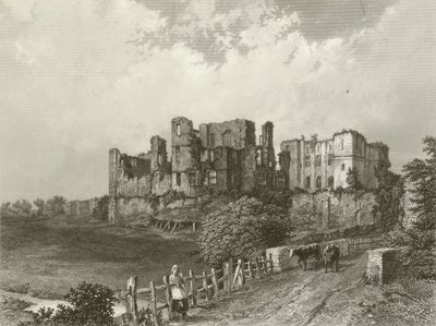 Kenilworth Castle von Henry after Warren