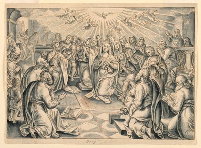 Szene aus den Apostelgeschichten, nach Stradanus von after Jan van der Straet, called Stradanus