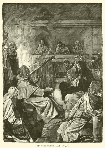 Im Gästesaal von after John Henry Frederick Bacon