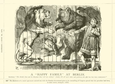 Eine glückliche Familie in Berlin von after John Tenniel