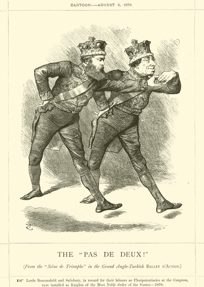 Der Pas De Deux von after John Tenniel