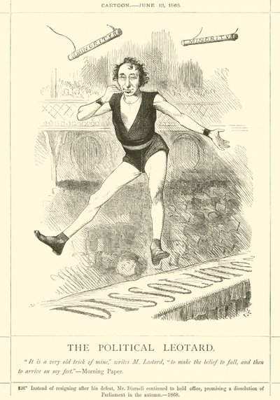 Das politische Trikot von after John Tenniel