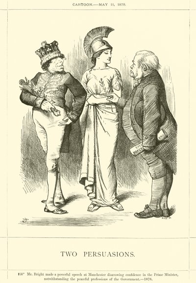 Zwei Überzeugungen von after John Tenniel