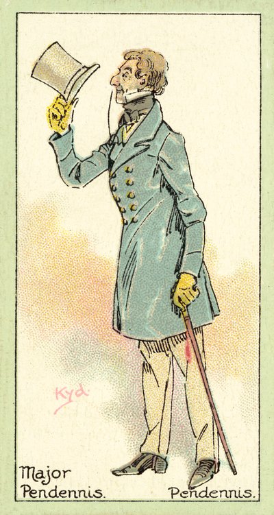 Major Pendennis, Pendennis (Chromolitho) von after Joseph Clayton Clarke