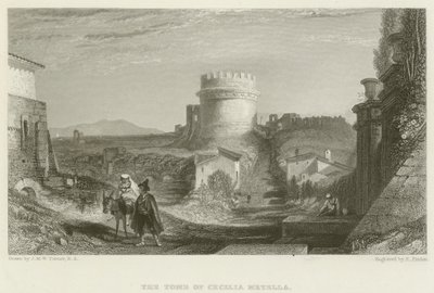 Das Grab der Cecilia Metella von after Joseph Mallord William Turner