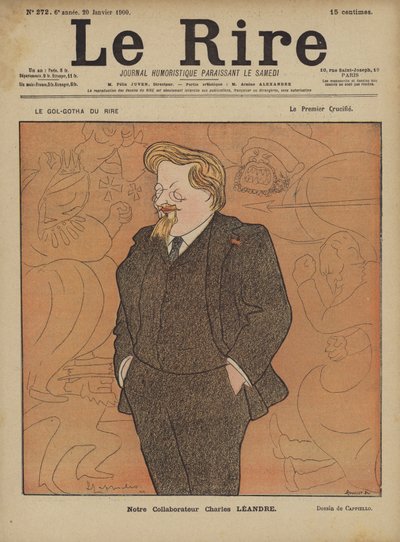 Charles Leandre, Illustration für Le Rire von after Leonetto Cappiello