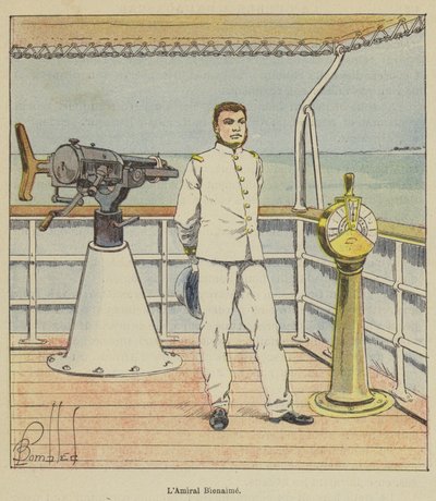 Admiral Bienaimé von after Louis Charles Bombled