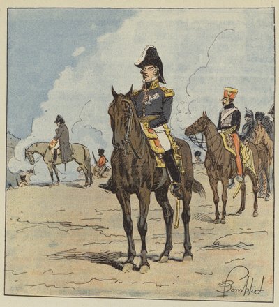 Marschall Berthier von after Louis Charles Bombled