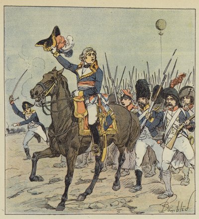 Marschall Jourdan von after Louis Charles Bombled