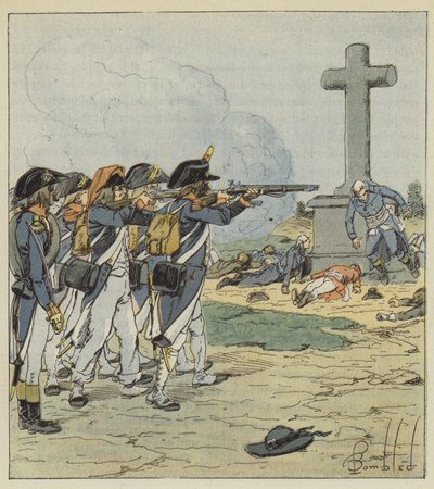 Drei Viertel des französischen Adels wurden so zerstört von after Louis Charles Bombled