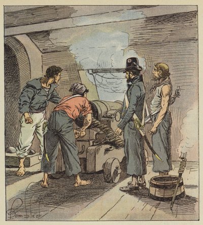 Matrosen 1805-1815 von after Louis Charles Bombled
