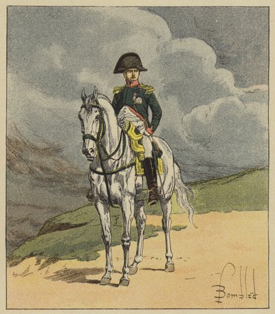 Napoleon Bonaparte von after Louis Charles Bombled